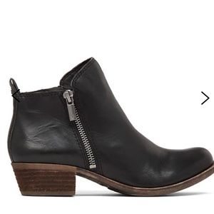 Brand new Lucky Brand black booties